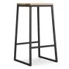 Taburete Diseño Industrial - Madera y Metal - 76cm - Big Boy  image 7