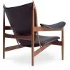 Sillón de Diseño con Reposabrazos - Madera y Cuero - Captain  image 7