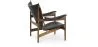 Sillón de Diseño con Reposabrazos - Madera y Cuero - Captain  image 7