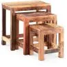 Pack x3 Mesa Auxiliar Apilables - Madera - Seaside image 7