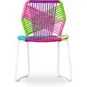 Silla de Exterior - Silla de Jardín - Multicolor - Frony image 7