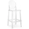 Taburete con Respaldo - Diseño Transparente - 65cm - Victoria Queen image 7