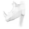 Cabeza de rinoceronte origami Resina image 7