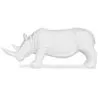 Figura Decorativa Rinoceronte - Blanco Mate - Rhyn image 7