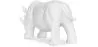 Figura Decorativa Rinoceronte - Blanco Mate - Rhyn image 7