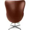 Sillón con Reposapiés - Diseño Huevo - Tapizado en Cuero - Brave  image 7