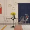 Silla de comedor Transparente - Diseño con Reposabrazos - Louis XIV image 7
