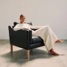 Sillón con Reposabrazos  - Tapizado en Cuero - Mattathais  image 7