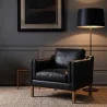 Sillón con Reposabrazos  - Tapizado en Cuero - Mattathais  image 7