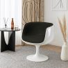 Silla de Salón - Silla de Diseño Blanca - Tapizada en Tela - Geneva image 7