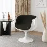 Silla de Salón - Silla de Diseño Blanca - Tapizada en Tela - Geneva image 7