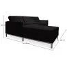 Chaise Lounge de Diseño - Tapizado en Polipiel - Nova image 7