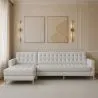 Chaise Lounge de Diseño - Tapizado en Polipiel - Nova image 7