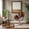 Sillón con reposabrazos - Estilo Aviador - Cuero y Metal - Aviator  image 7
