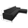 Chaise Lounge de Diseño - Tapizado en Cuero  - Sama image 7