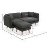 Chaise Lounge Tapizado en Lino - Estilo Escandinavo - Vriga image 7
