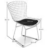 Silla de Comedor de Acero - Diseño Rejilla - Lived image 7