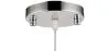 Lámpara de Techo Diseño Bola - Lámpara Colgante Metal Cromado - Speculum  image 7