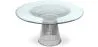 Mesa de Comedor Redonda - Cristal y Metal - Barrel image 7