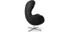 Sillón con Reposabrazos - Tapizado en Cuero - Diseño Huevo - Brave  -  image 7