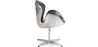Sillón con reposabazos - Estilo Aviador - Tapizado en Cuero - Via image 7