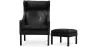 Sillón con Reposapiés - Tapizado en Polipiel - Micah image 7