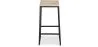 Taburete Diseño Industrial - Madera y Metal - 76cm - Big Boy  image 7