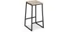 Taburete Diseño Industrial - Madera y Metal - 76cm - Big Boy  image 7