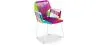 Silla de Exterior con Reposabrazos - Silla de Jardín - Multicolor - Frony image 7