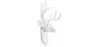 Decoracion de Pared - Cabeza Ciervo Blanco - Uka image 7