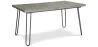 Mesa de Comedor Rectangular - Industrial - Madera y Metal - 150cm - Hairpin  image 9