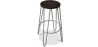 Taburete Redondo - Diseño Industrial - Madera y Metal- 66cm - Hairpin  image 9