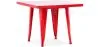 Mesa Infantil Cuadrada - Industrial - Metal - 60cm - Stylix  image 9