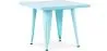 Mesa Infantil Cuadrada - Industrial - Metal - 60cm - Stylix  image 9