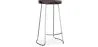 Taburete de Bar - Diseño industrial - Madera y Metal - 76 cm - Aiyana image 9