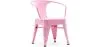 Silla Niños con Reposabrazos - Silla Infantil Diseño Industrial - Acero - Stylix  image 9