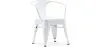 Silla Niños con Reposabrazos - Silla Infantil Diseño Industrial - Acero - Stylix  image 9
