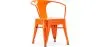 Silla Niños con Reposabrazos - Silla Infantil Diseño Industrial - Acero - Stylix  image 9