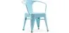 Silla Niños con Reposabrazos - Silla Infantil Diseño Industrial - Acero - Stylix  image 9