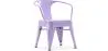 Silla Niños con Reposabrazos - Silla Infantil Diseño Industrial - Acero - Stylix  image 9