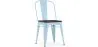 Silla de Comedor - Diseño Industrial - Madera y Acero - Stylix image 9