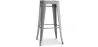 Taburete de Bar Diseño Industrial - Acero y Madera - 76cm -  Stylix  image 9