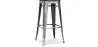 Taburete de Bar - Diseño Industrial -Madera y Metal - 76cm - Stylix  image 9