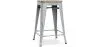 Taburete de Bar Diseño Industrial - Madera y Acero - 61cm - Stylix  image 9