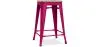Taburete de Bar Diseño Industrial - Madera y Acero - 61cm - Stylix  image 9