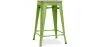 Taburete de Bar Diseño Industrial - Madera y Acero - 61cm - Stylix  image 9