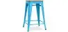 Taburete de Bar Diseño Industrial - Madera y Acero - 61cm - Stylix  image 9