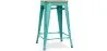 Taburete de Bar Diseño Industrial - Madera y Acero - 61cm - Stylix  image 9