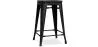 Taburete de Bar - Diseño Industrial - Madera y Acero - 61cm - Stylix  image 9