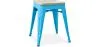 Taburete  Diseño Industrial - Madera y Metal - 45cm - Stylix  image 9